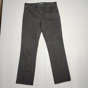 Lauren Ralph Lauren Jeans women's size 14 Black colour classic straight